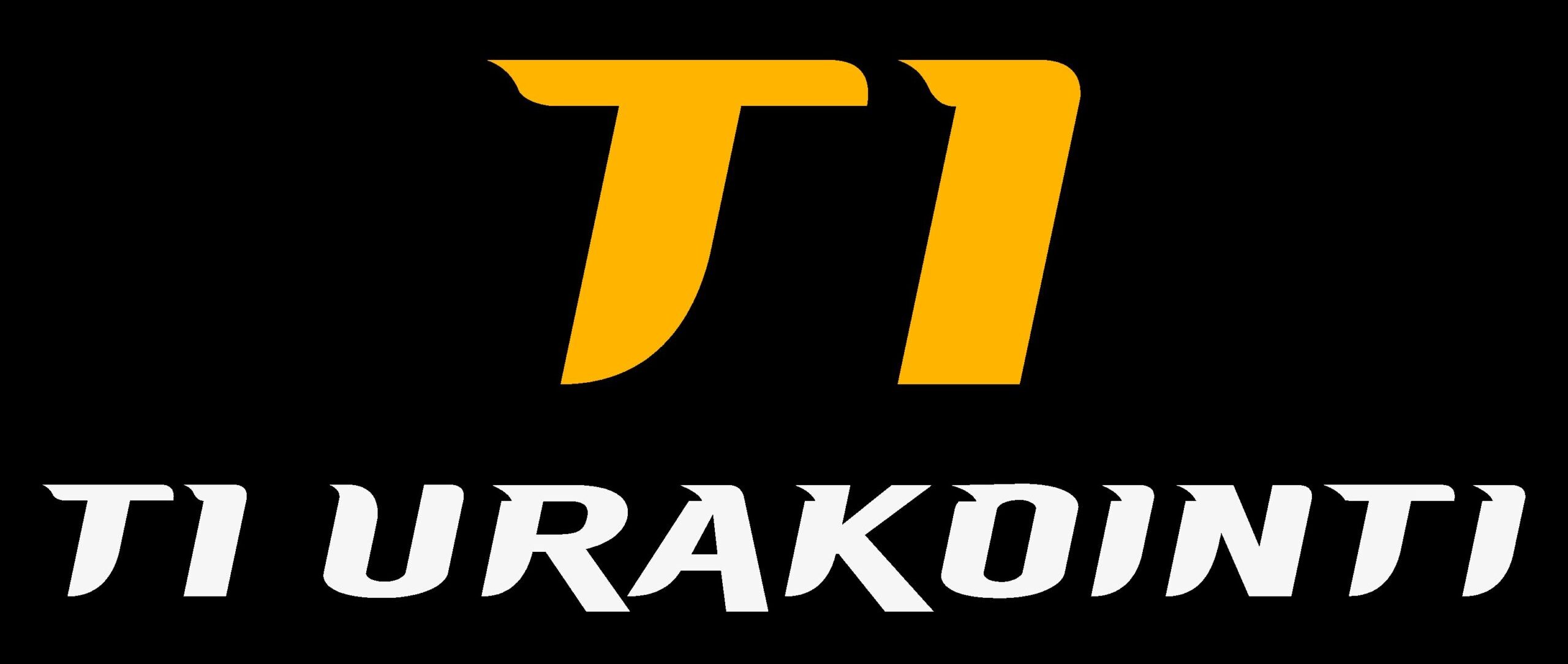 T1 Urakointi Oy - logo